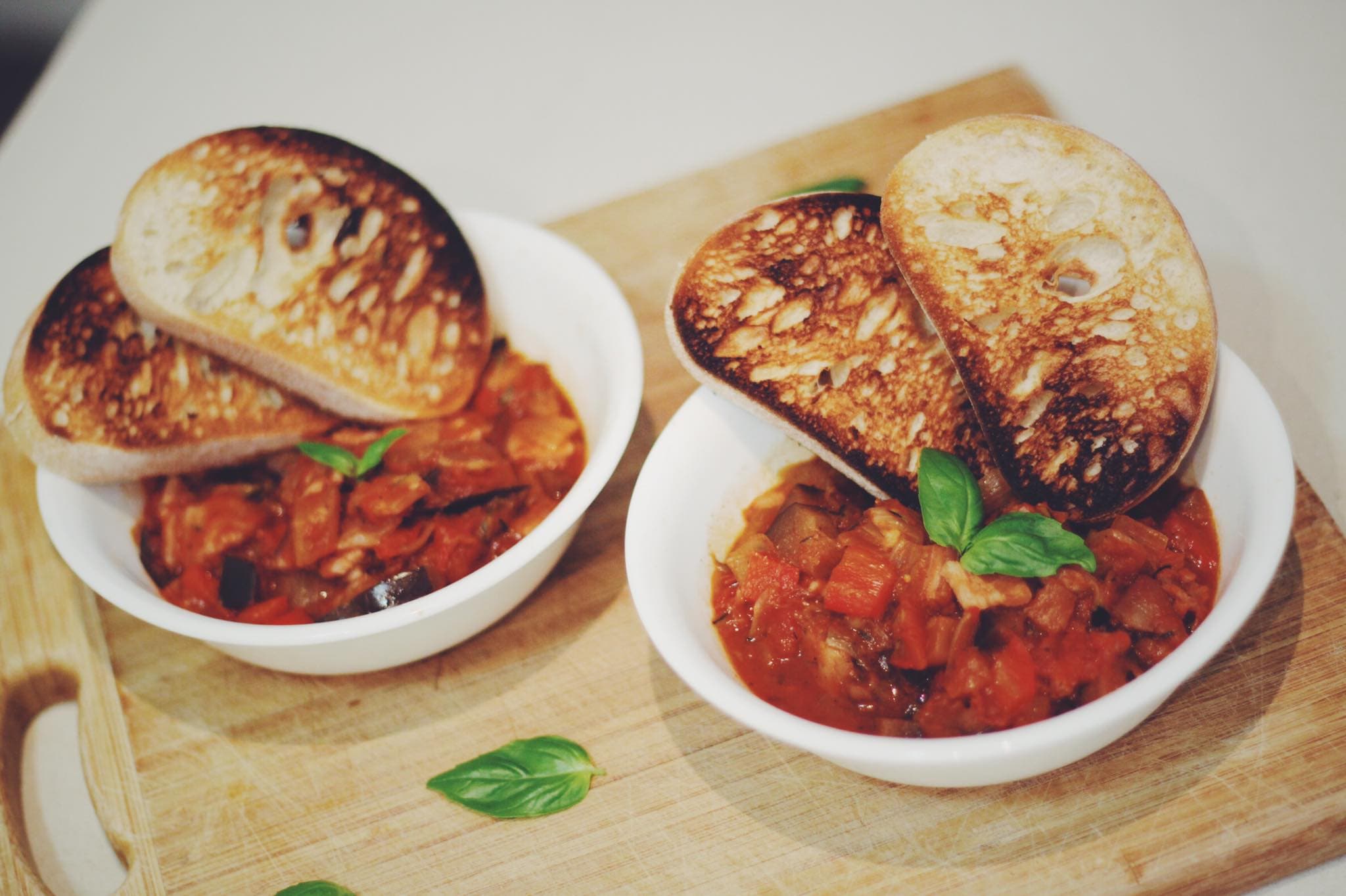 Italian Caponata for lunch