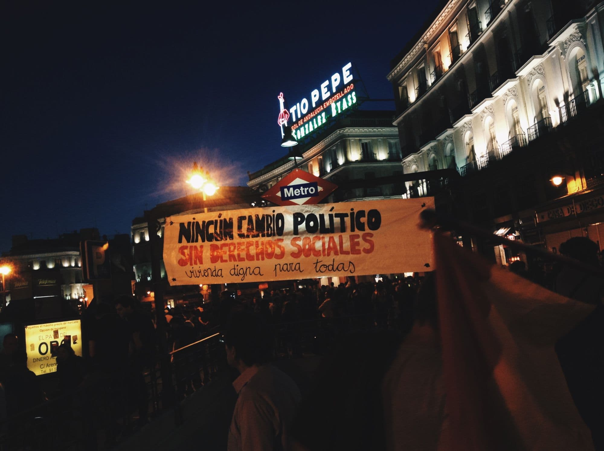 Madrid Protest