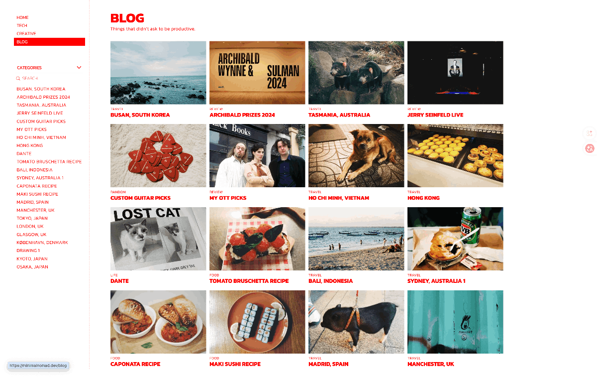 MINIMALNOMAD.DEV